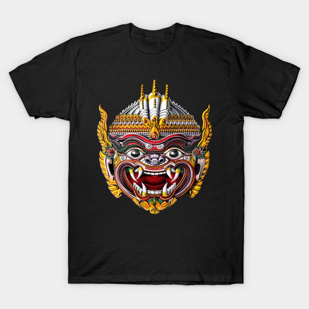 Cambodian Khmer Hanuman Dancer T-Shirt by underheaven